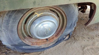 1953 Chevy Bel Air 150 Sedan 15 Wheel Oem Factory Rim Only