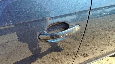 2005-2014 Vw Jetta Driver Left Front Outside Door Handle Oem Blue 1K5837205bgru