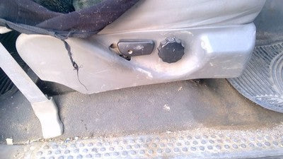 2006 F350 Super Duty Passenger Right Side Seat Trim Panel Oem Gray