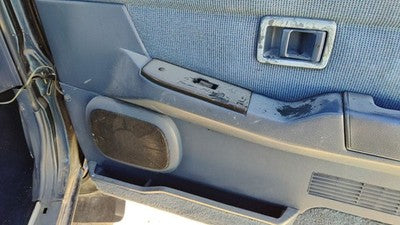 95 Nissan Pathfinder Passenger Right Front Inside Door Trim Panel Only Oem Blue