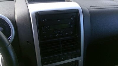 2006-2010 Mercury Mountaineer Trim Bezel Around Radio Surround Dash Panel Black