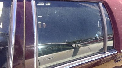 93 Cadillac Fleetwood Driver Left Rear Side Window Door Glass Oem Back 10161225