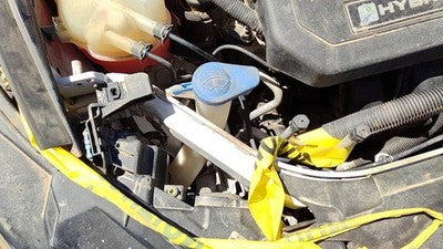2013-2014 Ford Fusion Windshield Washer Fluid Reservoir With Pump Oem Wiper Tank
