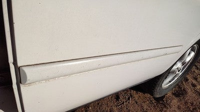 2000-2007 Ford Taurus Driver Left Rear Moulding From Door Back Trim Strip White