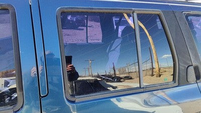 90-95 Nissan Pathfinder Driver Left Rear Side Window Door Glass Oem Back