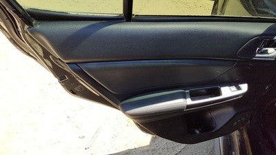 15-16 Wrx Driver Left Rear Inside Door Trim Panel Wih Switches Back Cbl30 Carbon
