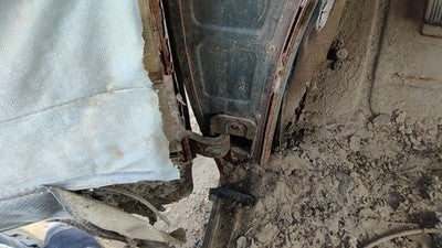 1953 Chevy Bel Air 150 Sedan Driver Left Upper Lower Door Hinge Pair Set Oem