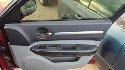 08-10 Charger Passenger Right Front Door Trim Panel With Switches Db Slate Gray
