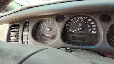 2001-05 Lesabre Trim Bezel Around Speedometer Dash Surround Panel Graphite 933
