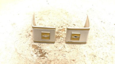 1973-1980-1973-1980 Gmc Truck Cab Belt Trim Panel Corner Trim Oem Pair Moulding