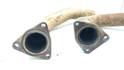 2012 Ford F150 5.0L Exhaust Manifold Flange Stub Down Pipe Set Oem Coyote Swap