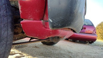 1993-1997 Nissan Hardbody Lower Bumper Trim Strip Valance Oem 6250070P00