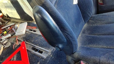 2001-2003 Dodge Caravan Pair Of Arm Rests Front Left Right Oem Blue Ud751qlaa