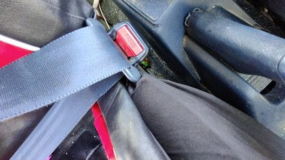 1989 Honda Civic Passenger Right Front Seat Belt Buckle Receiver Oem Blue Sedan
