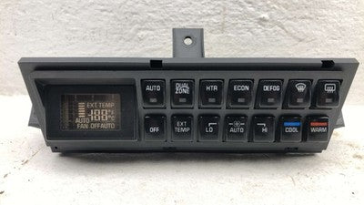 91-94 Park Ave Ultra Temperature Control Module In Dash Heater Ac Unit 19153487