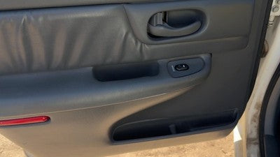 97-05 Buick Century Driver Left Rear Door Trim Panel With Switches Back Gray 93B