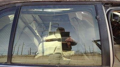 1991-1996 Buick Park Ave Ultra Passenger Right Rear Side Window Door Glass Back