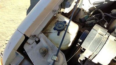 1984 Ford Tempo Coolant Reservoir Radiator Overflow Tank Bottle Oem