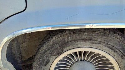 85 Grand Marquis Driver Left Rear Chrome Trim Wheel Flare Moulding Oem Back Gray