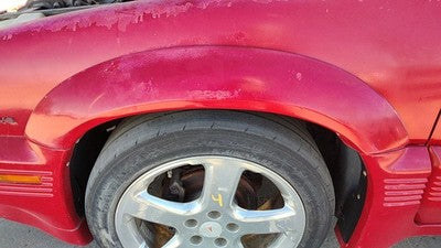 1993 Grand Prix Driver Left Front Wheel Flare Moulding Oem Fender Red