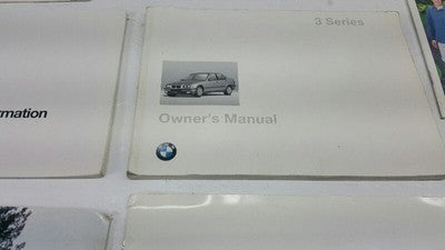 1998 Bmw 318I Owners Manual Assembly Complete