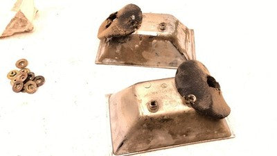 1984 Cadillac Deville Misc Front Left And Right Door Panel Hardware Oem