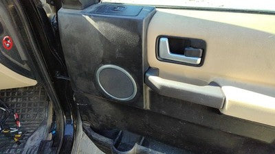 05-09 Rover Lr3 Passenger Right Front Inside Door Trim Panel With Switches Tan