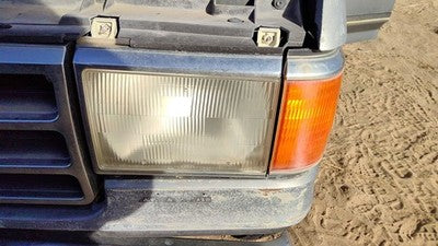 1987-1991 F250 Pickup Complete Driver Left Headlight Turn Signal Chrome Trim Oem