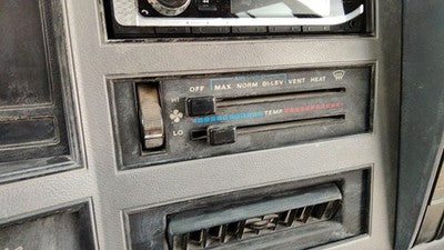 1986-1996 Jeep Cherokee Temperature Control Module In Dash Heater Ac Head Unit
