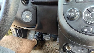 2011-2013 Kia Soul Lower Dash Under Column Knee Bolster Trim Panel Oem Black Wk