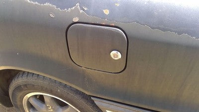 1991 Mitsubishi Galant Vr-4 Fuel Tank Door With Hinge Gas Lid Oem Filler Green