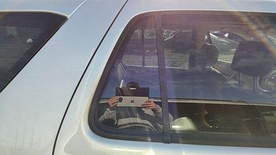 98-05 Mercedes Ml350 Passenger Right Rear Vent Window Back Door Glass With Frame