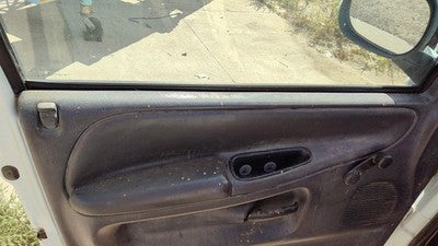 1998-2001 Dodge Ram 1500 Driver Left Front Door Trim Panel Manual Windows Gray