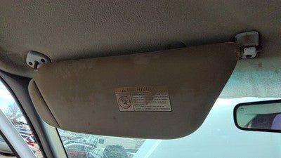 1999 F250 Super Duty Driver Left Sun Visor Oem Gray