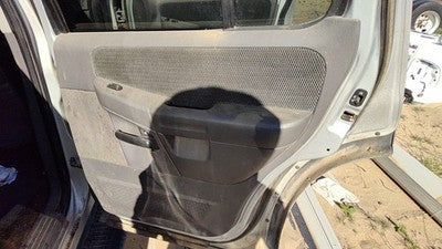 02 Explorer Passenger Right Rear Inside Door Trim Panel With Switches Back Gray