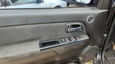 07-12 Gmc Canyon Driver Left Front Door Trim Panel With Master Switch Ebony 19J
