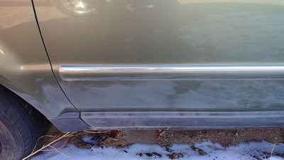 98-01 Vw Passat Driver Left Front Moulding From Door Oem Trim Strip Green