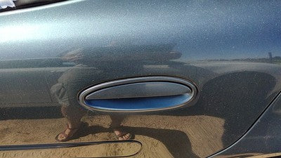04-08 Grand Prix Stealth Driver Left Rear Outside Door Handle Back Gray 46U