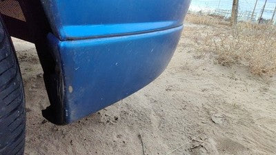 2005 Mazda 3 Driver Left Rear Corner Moulding On Rear Bumper 27B Winning Blue