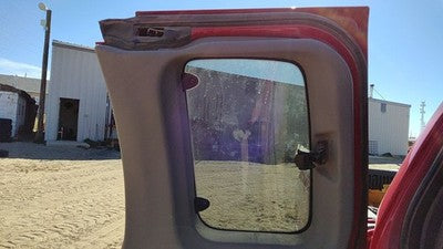 1999-2003 Ford F150 Passenger Right Rear Door Trim Panel Back Gray