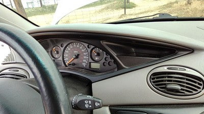 00-04 Focus Station Wagon Trim Bezel Around Speedometer Oem Dash Surround Panel