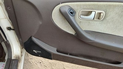 1993 Infinity G20 Passenger Right Front Door Trim Panel With Switches Brown