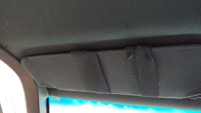 1993 Gmc Safari Driver Left Sun Visor Oem Blue