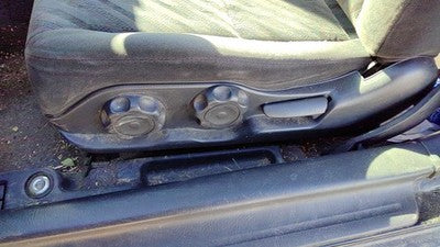 1998 Honda Civic Driver Left Side Seat Trim Panel Oem Gray Coupe