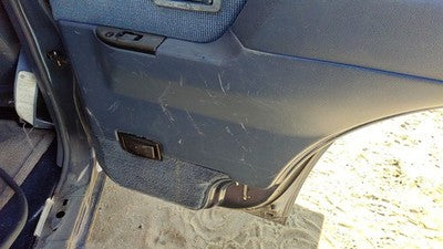1995 Nissan Pathfinder Passenger Right Rear Inside Door Trim Panel Back Blue