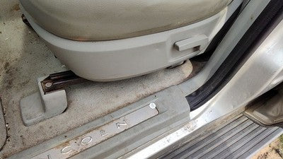 2003 Lincoln Aviator Driver Left Side Seat Trim Panel Oem Gray Bl