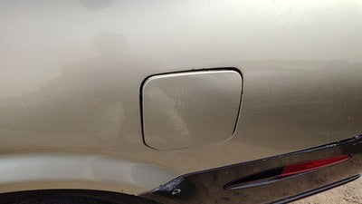2000-2003 Nissan Maxima Fuel Tank Door With Hinge Gas Lid Oem Filler Gold