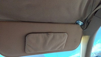 1984 Ford Tempo Passenger Right Sun Visor Oem Tan