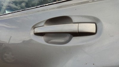 10-14 Legacy Outback Driver Left Rear Outside Door Handle Back Ssm Steel Silver