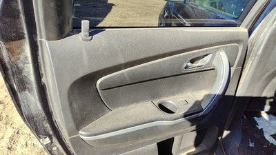 2009-2010 Gmc Acadia Driver Left Rear Door Trim Panel With Switches Back Black